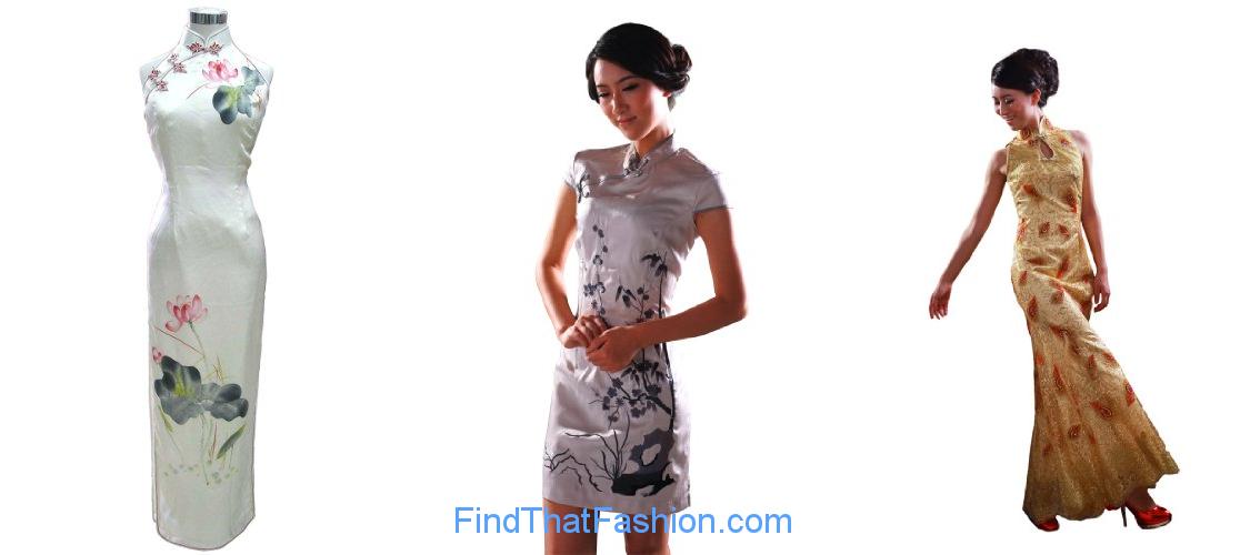 Chinese Cheongsam Robe