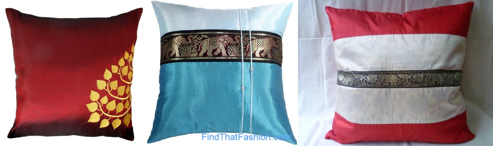 Thai Silk Pillows