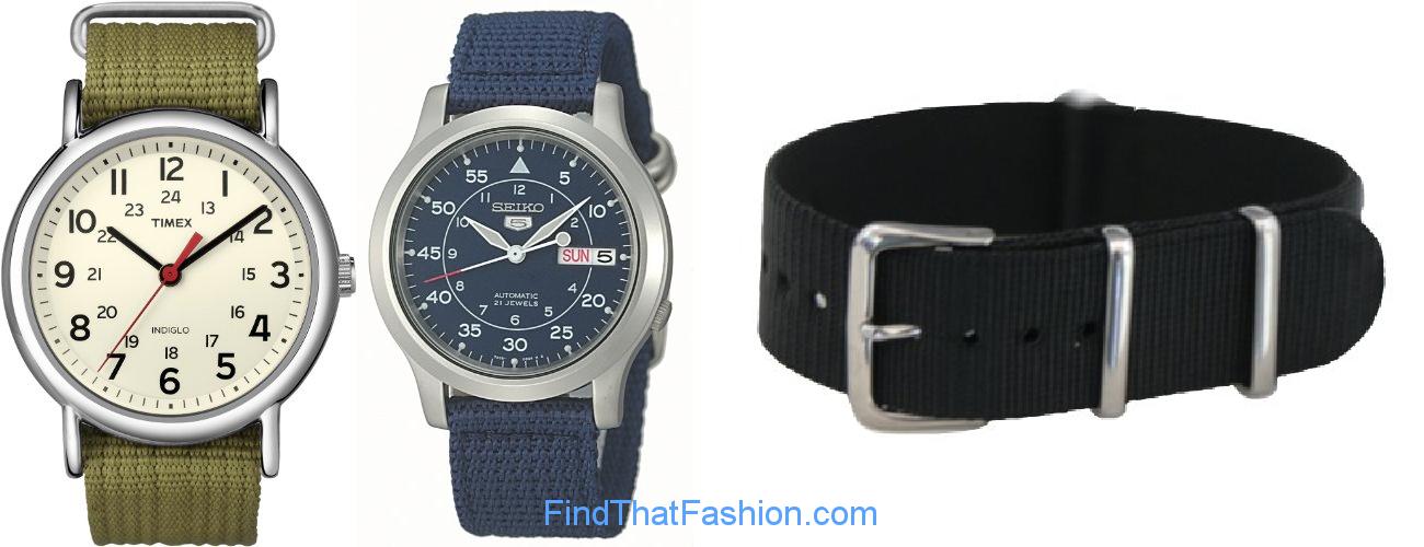 20mm NATO Strap Watches