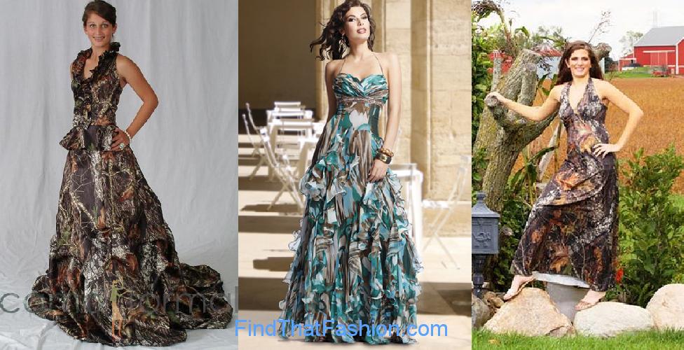 Camo Wedding Dresses