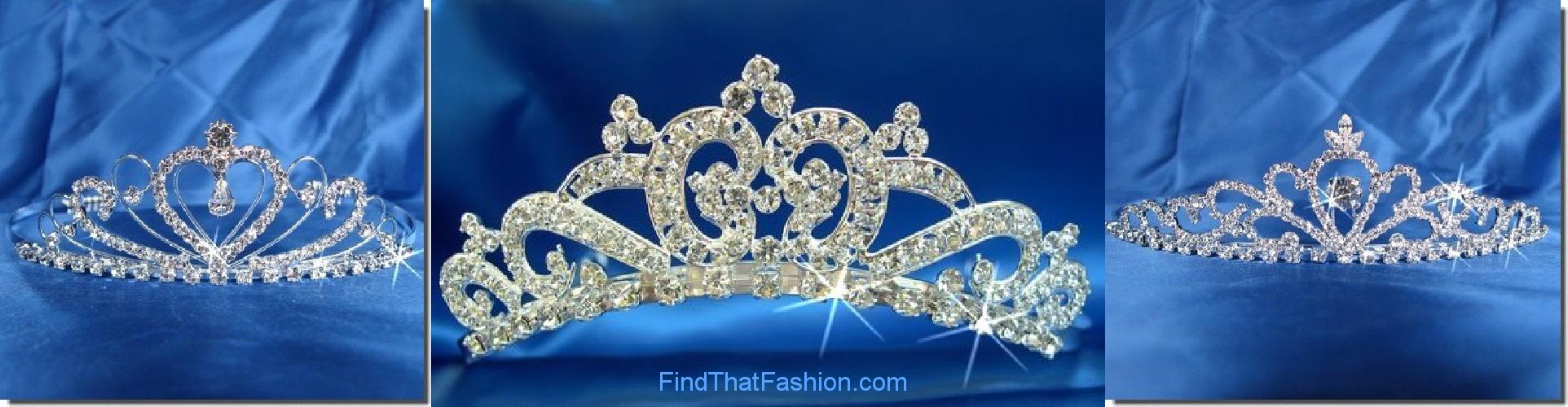 SparklyCrystal Wedding Tiaras