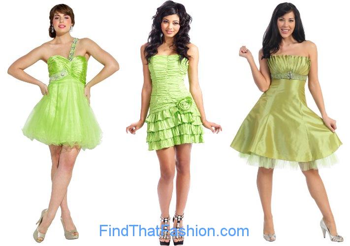 Lime Green Prom Dresses