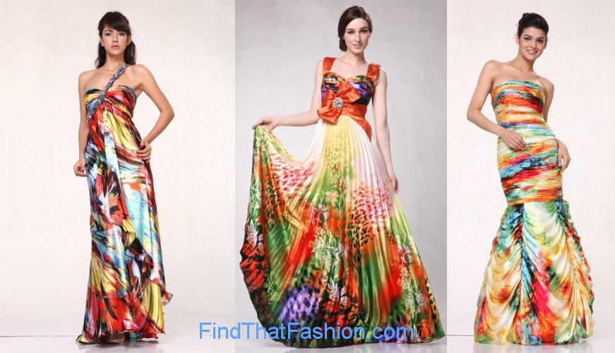 Rainbow Prom Dresses