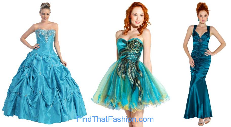 Turquoise Prom Dresses