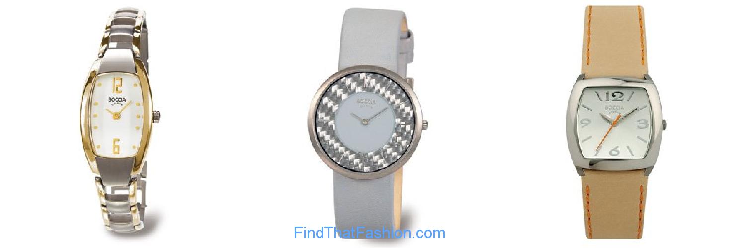 Boccia Titanium Watches